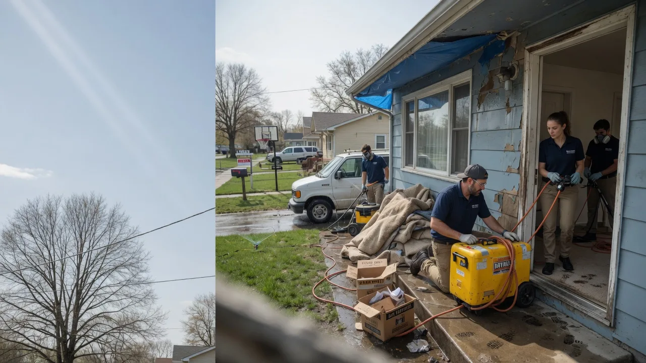 Basement Flood Cleanup in Minden City, MI near me